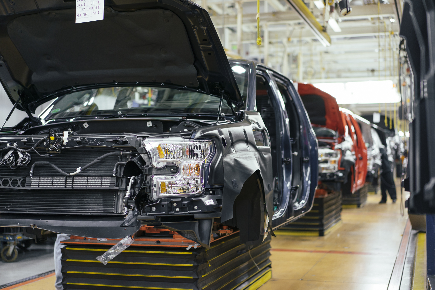 F-150 assembly inside Factory Tour